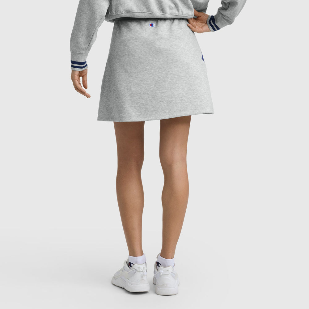 Champion Endzone Color Block Skirt - Oxford Grey Heather