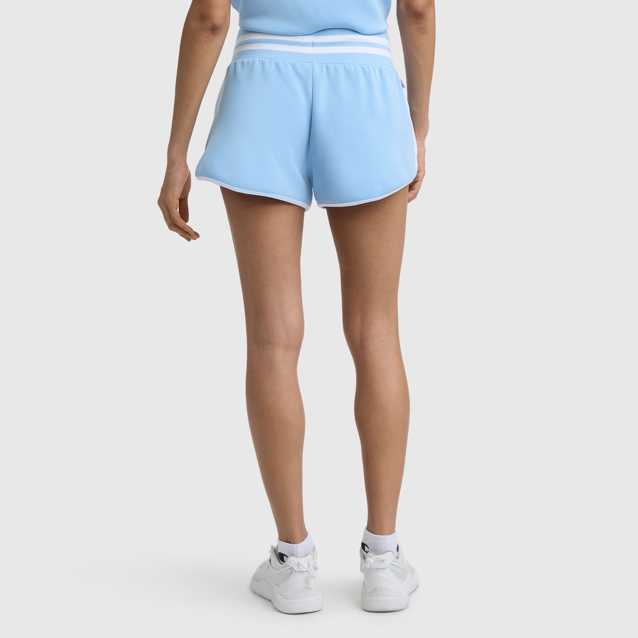 Champion 3" Tennis Court Short, Embroidered Script Logo - Placid Blue