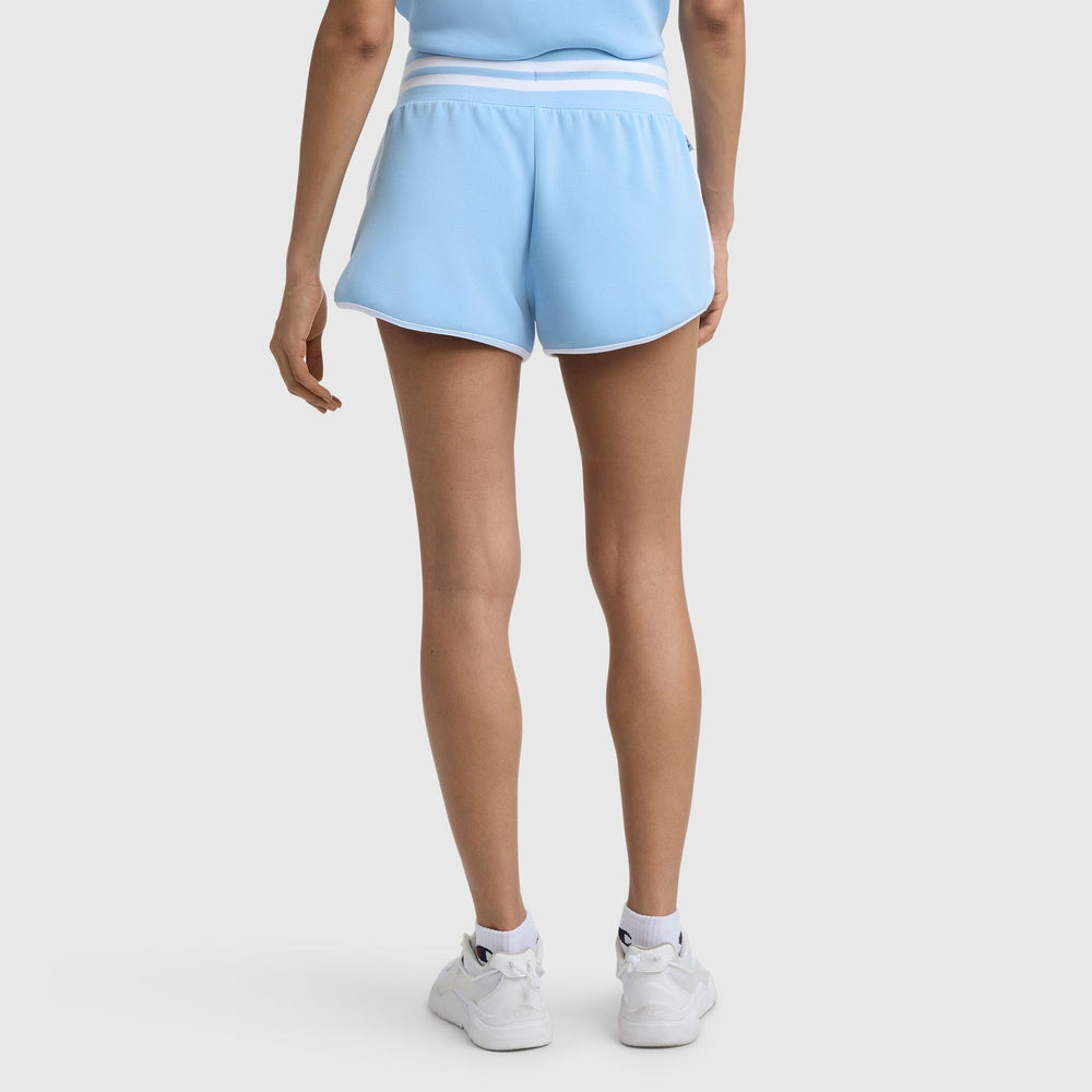 Champion 3" Tennis Court Short, Embroidered Script Logo - Placid Blue