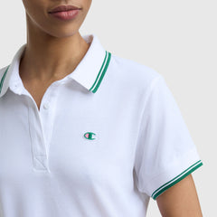 Champion Off The Court Polo Dress - Bright White