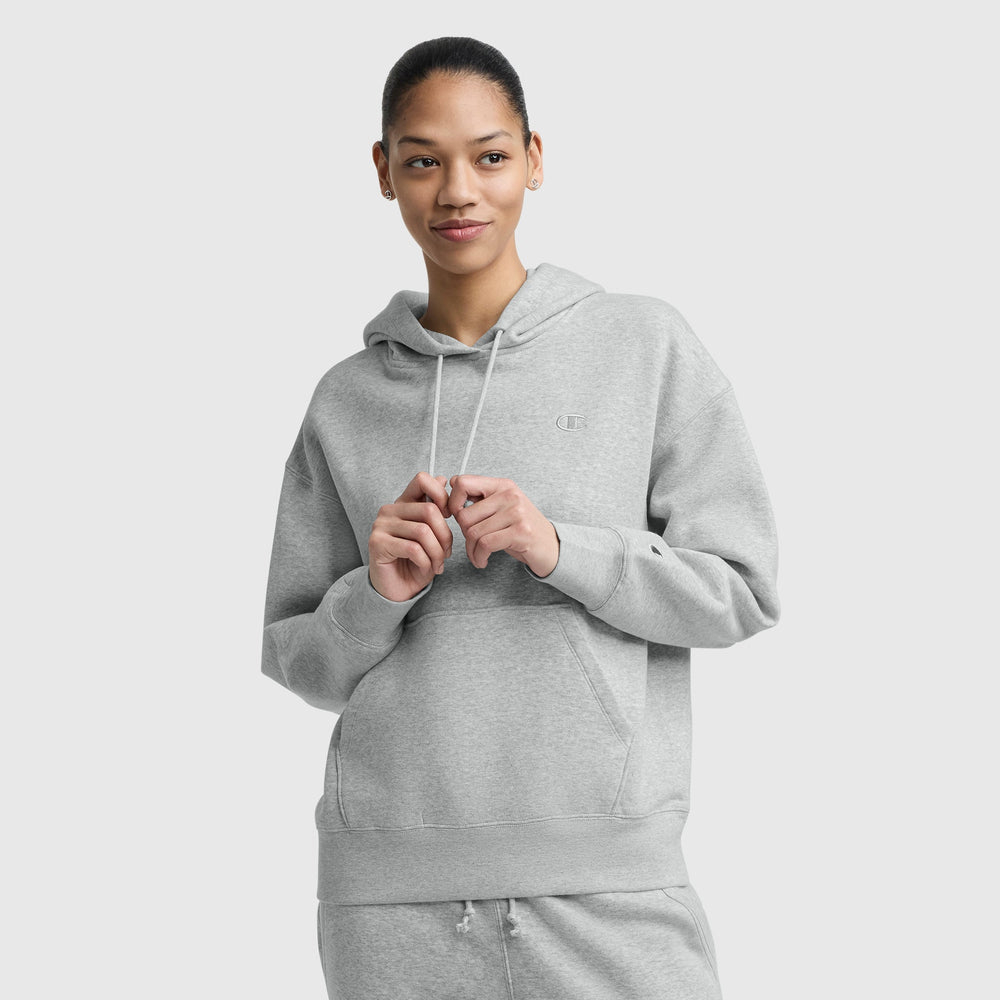Champion Powerblend Freshman Hoodie - Oxford Grey Heather