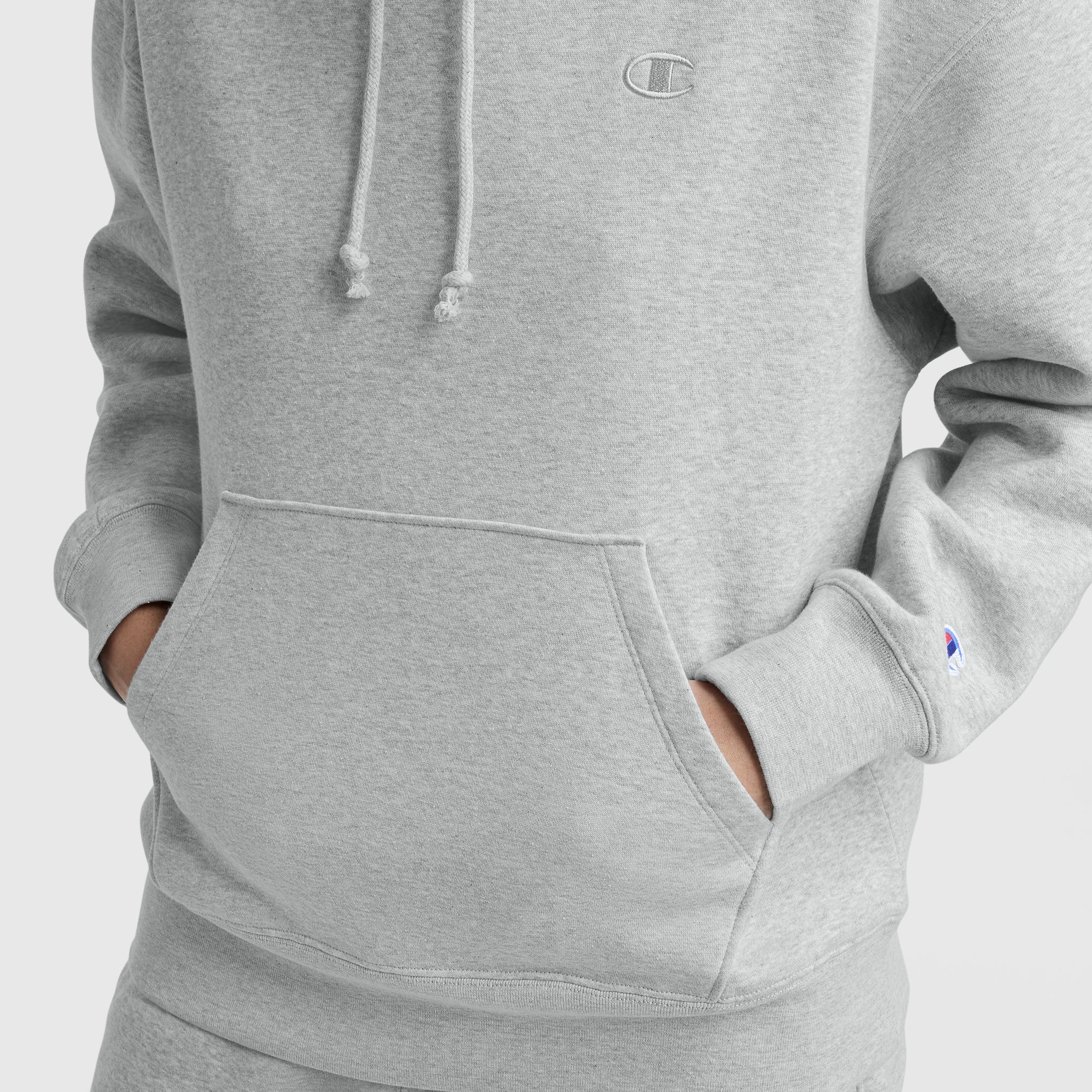 Champion Powerblend Freshman Hoodie - Oxford Grey Heather