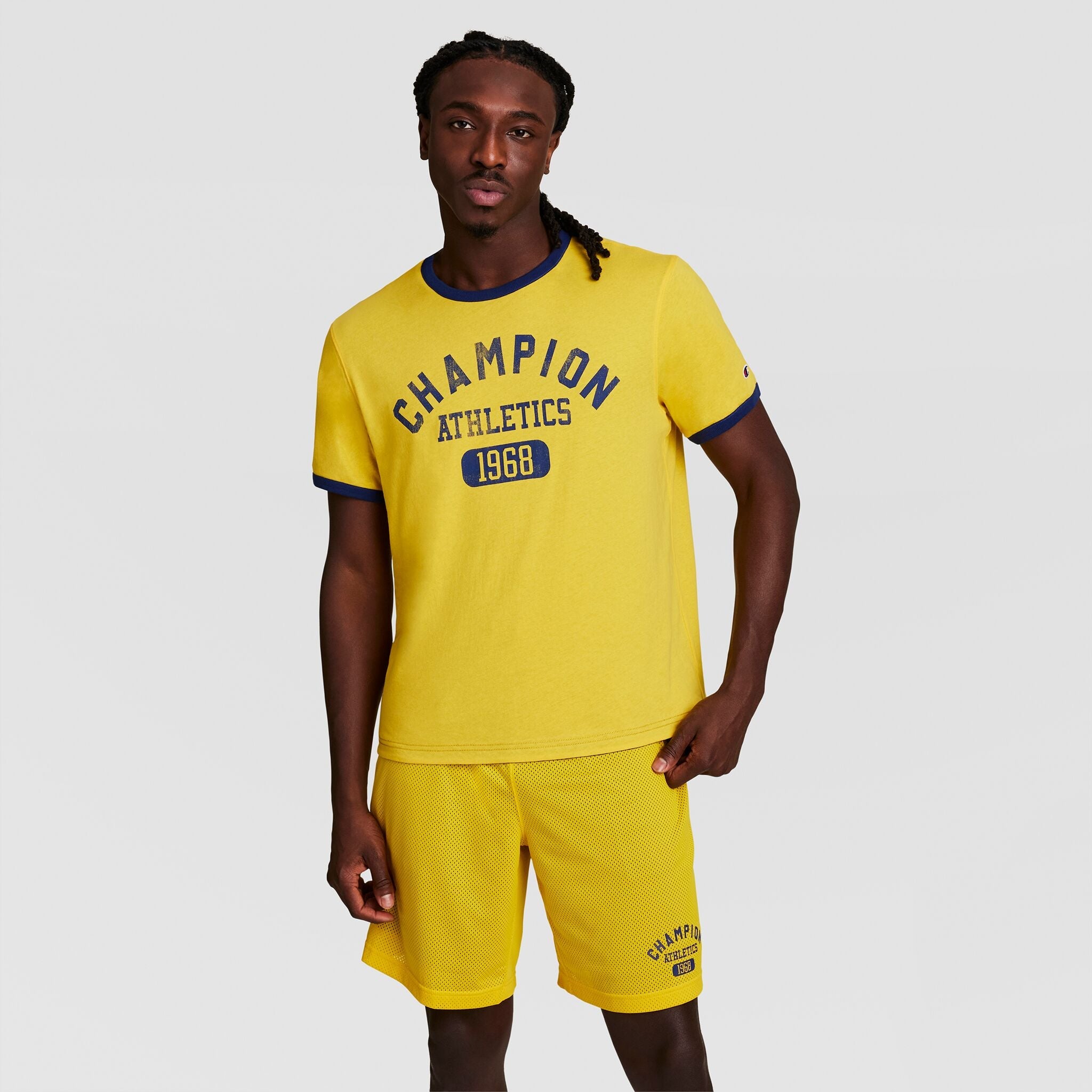 Champion Gridiron Reversible T-Shirt - Blue Depth