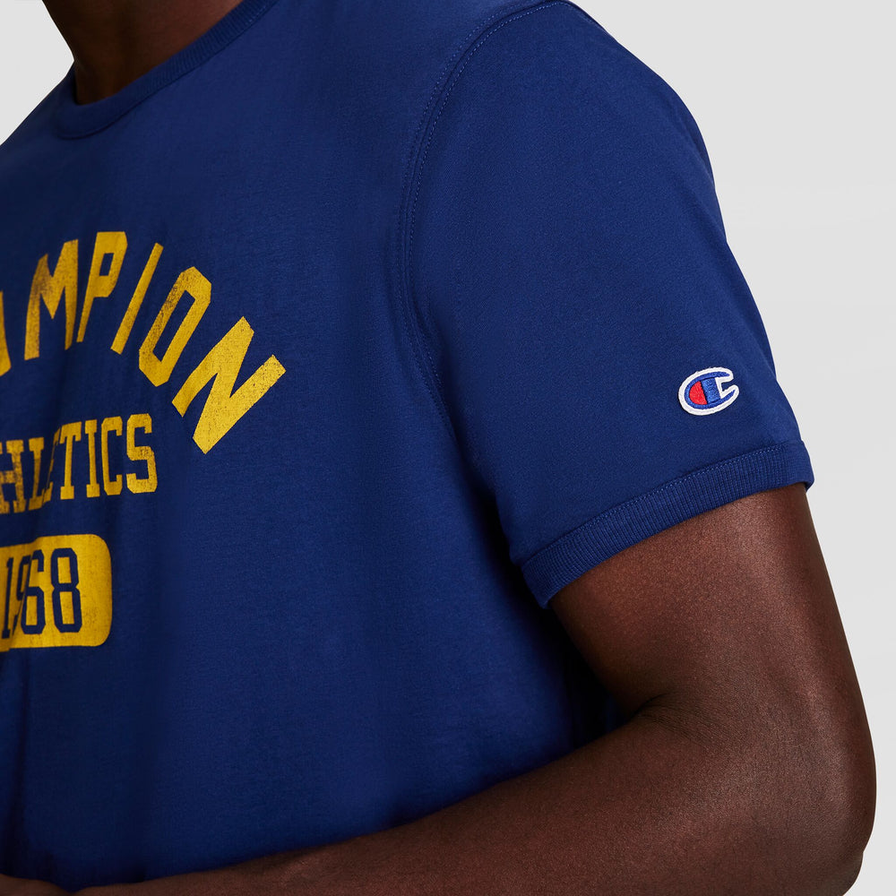 Champion Gridiron Reversible T-Shirt - Blue Depth