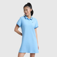 Champion Off The Court Polo Dress - Placid Blue