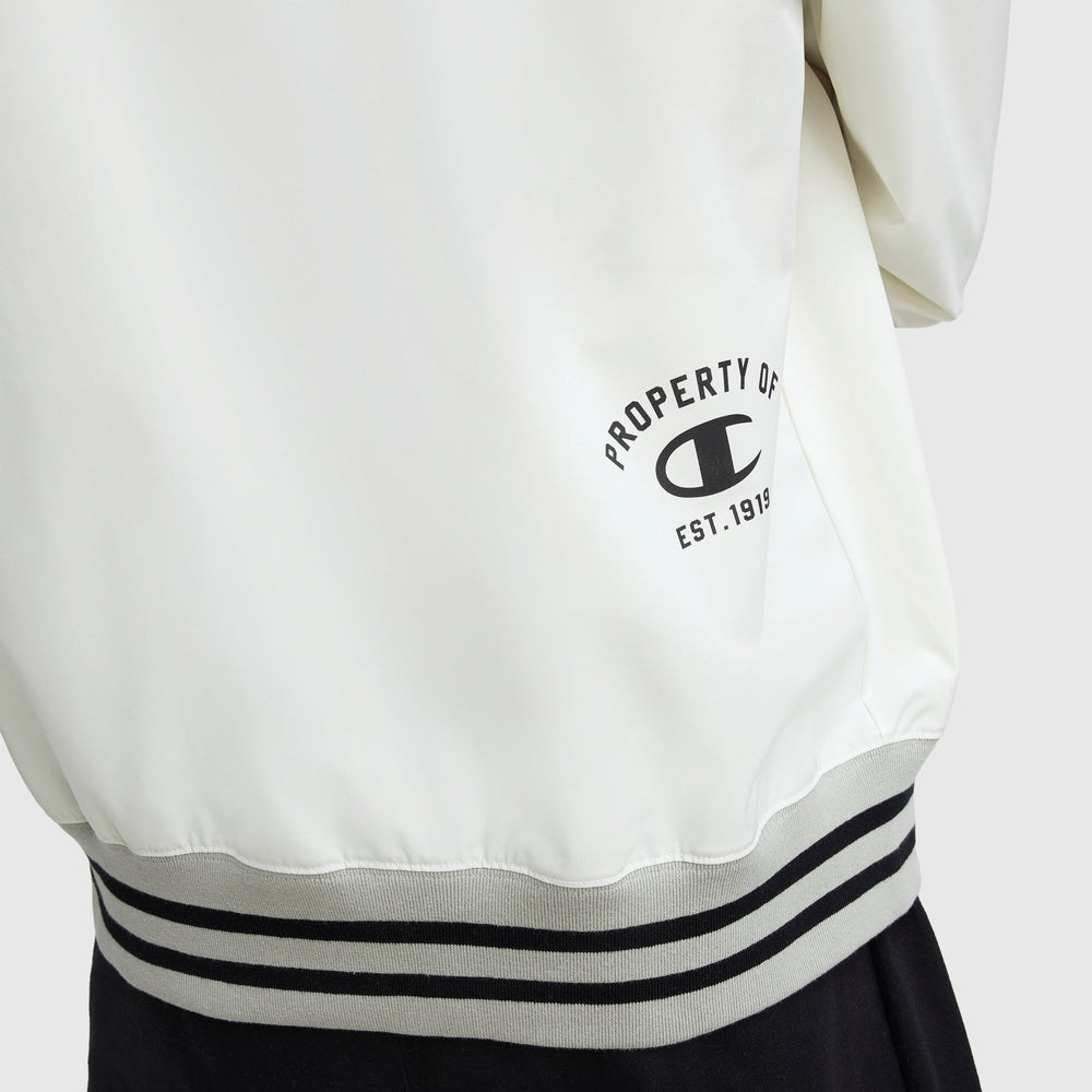 Champion Gridiron V-Neck Pullover - Unbleached Cotton
