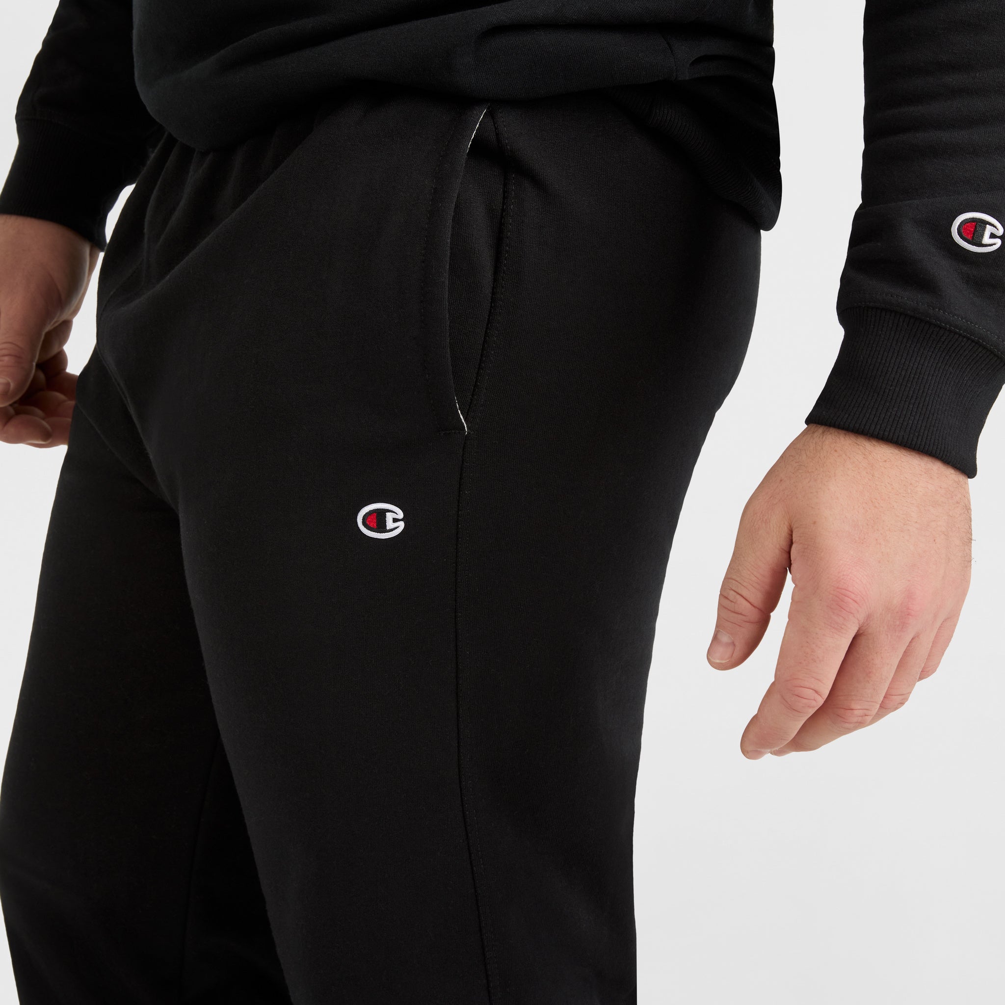 Champion Powerblend Joggers - Big & Tall - Black