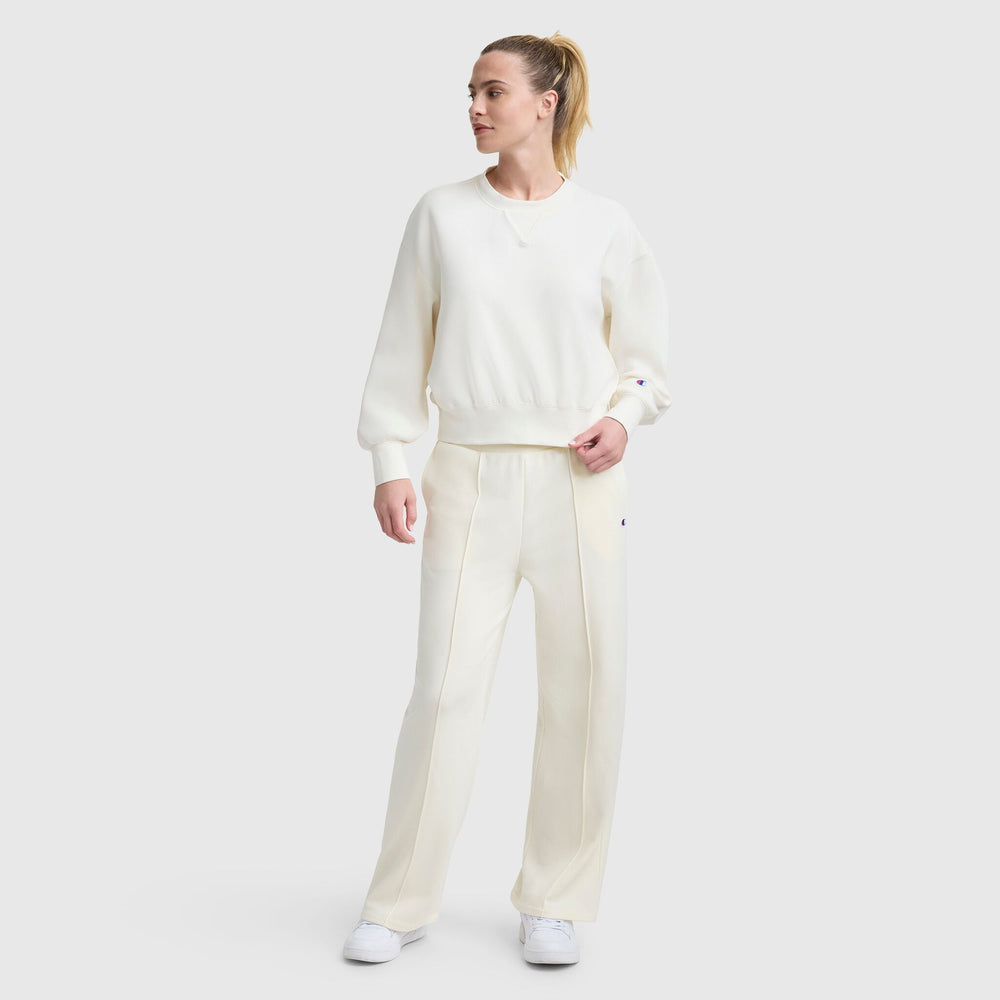 Champion Endzone Loose Fit Crewneck - Unbleached Cotton