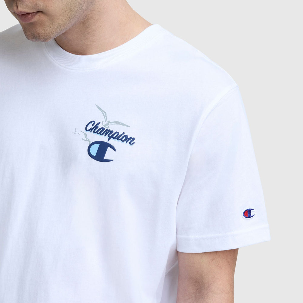 Champion Sunsetters Graphic T-Shirt - Bright White