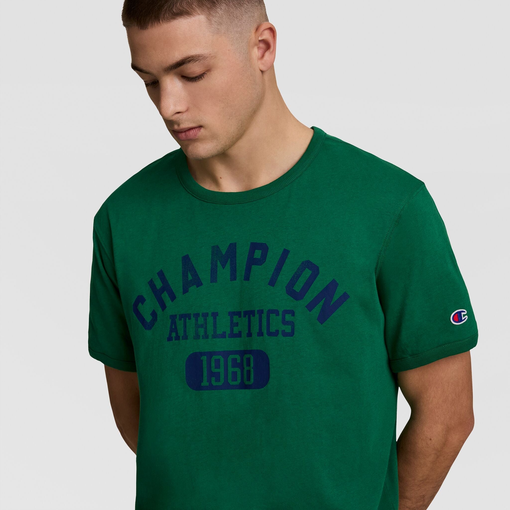 Champion Gridiron Reversible T-Shirt - Verdant Green