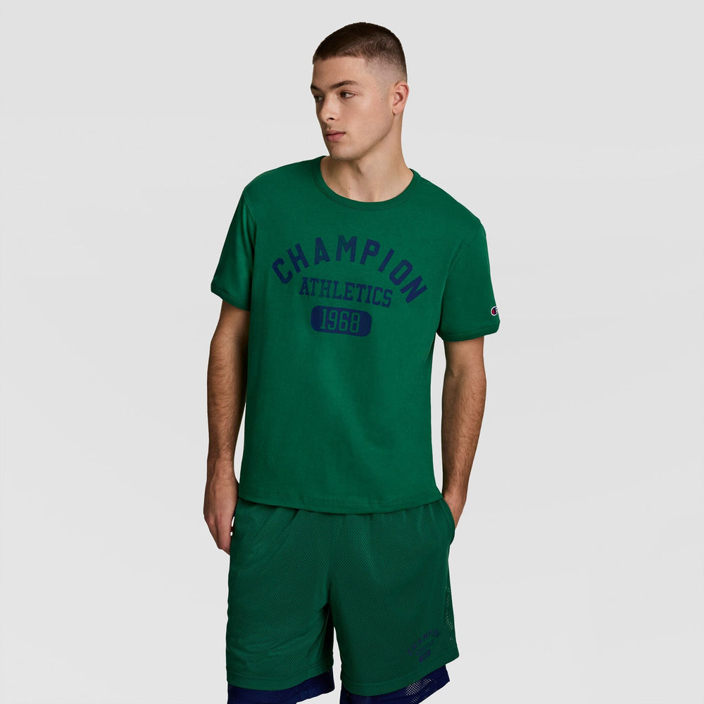 Champion Gridiron Reversible T-Shirt - Verdant Green