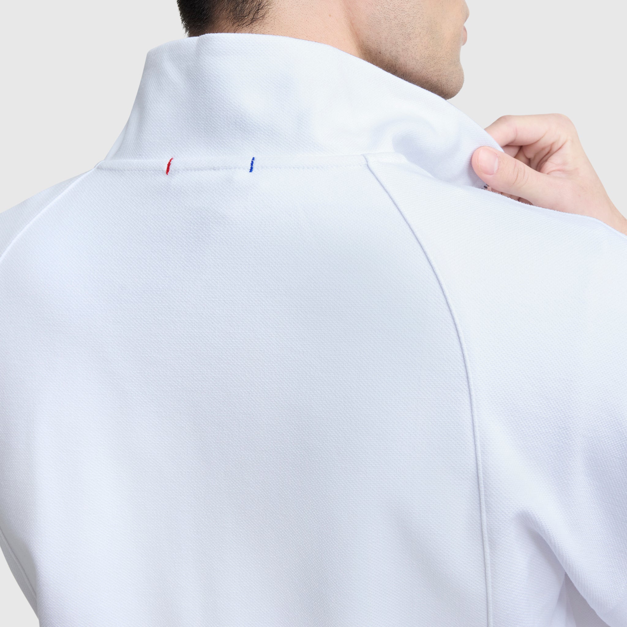 Champion Gameday Full Zip Mock Neck - Bright White
