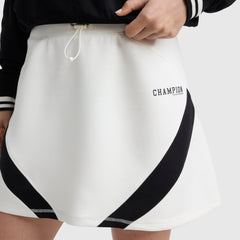 Champion Endzone Color Block Skirt - Unbleached Cotton