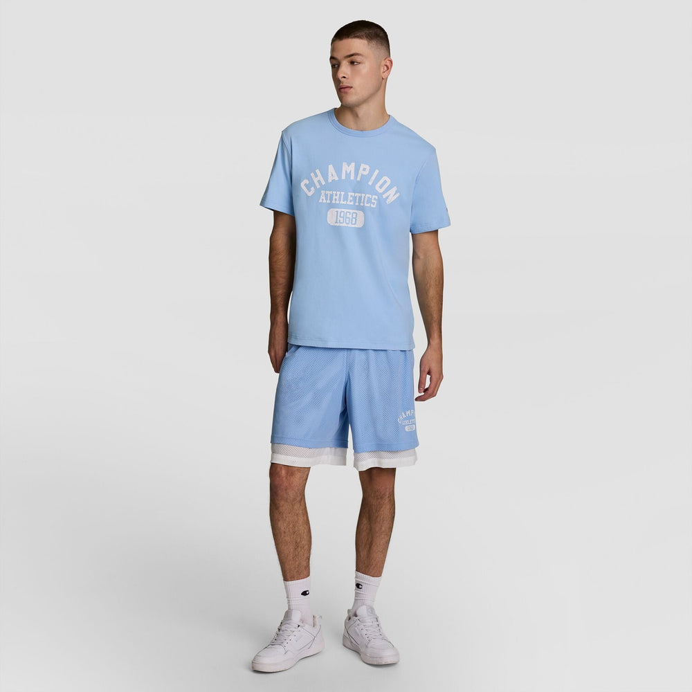 Champion Gridiron Reversible T-Shirt - Placid Blue
