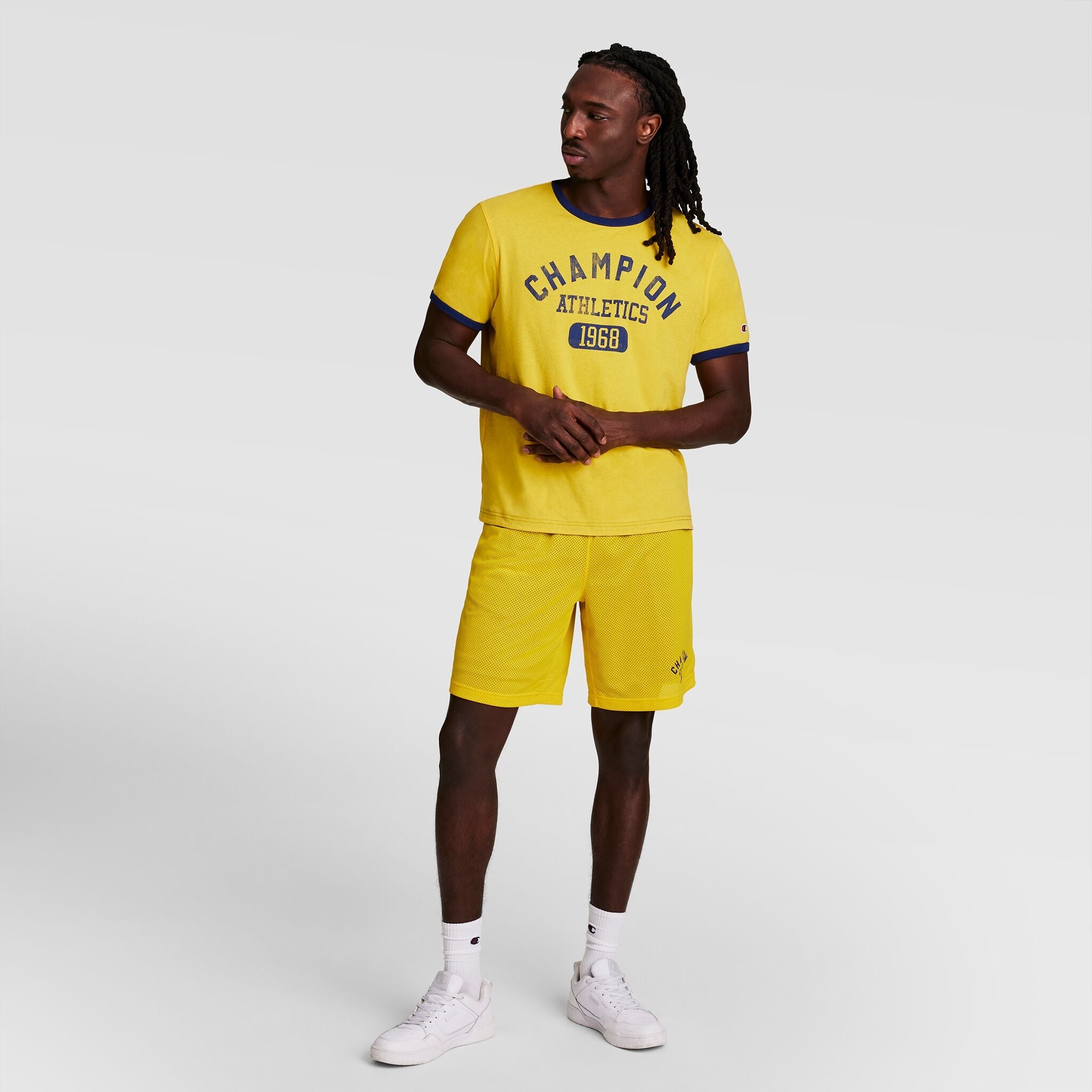 Champion 9" Gridiron Double Layer Short - Blue Depth