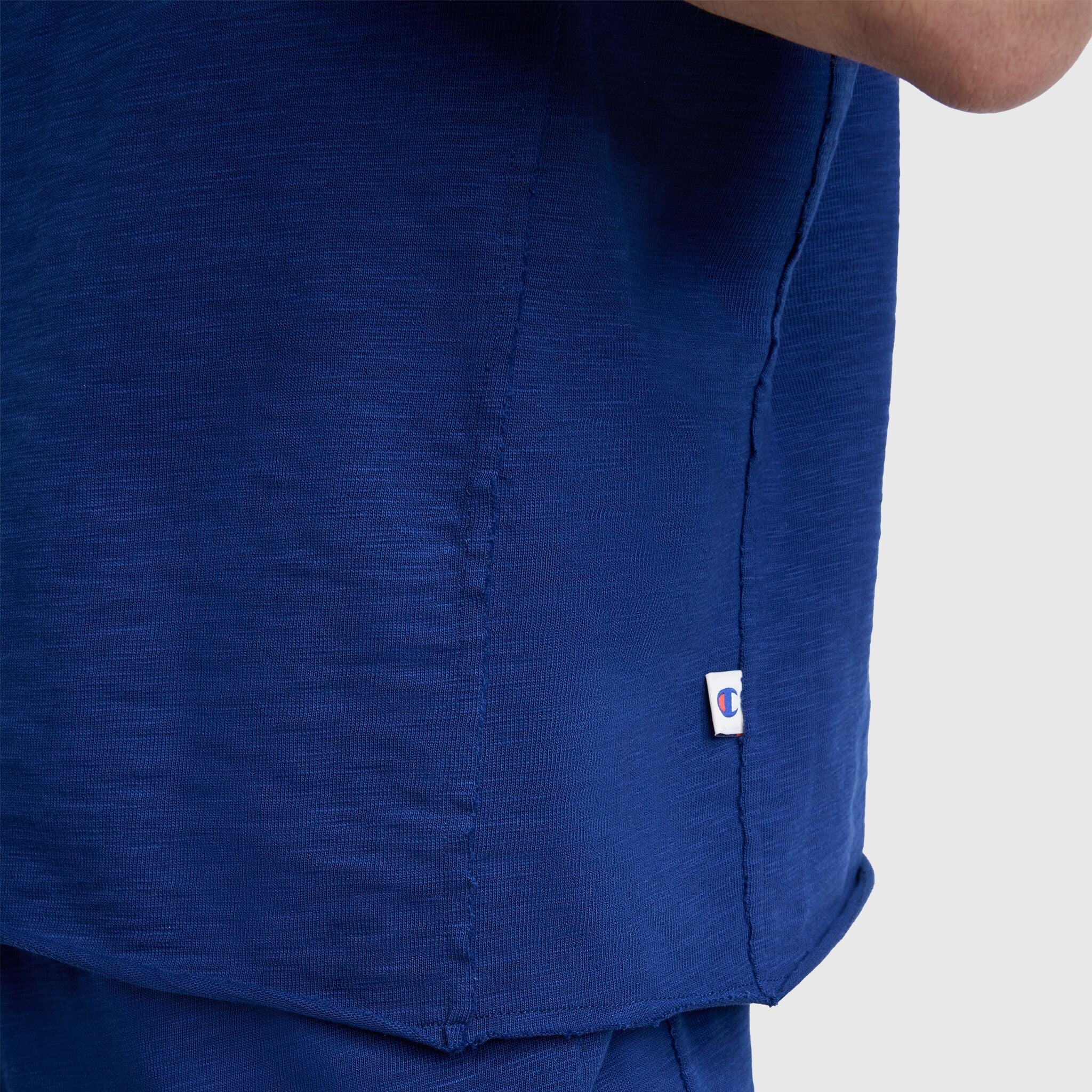 Champion Modern Retro Washed Sleeveless Hoodie - Blue Depth