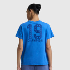 Champion Grid Iron '19 Graphic T-Shirt - Nebulas Blue