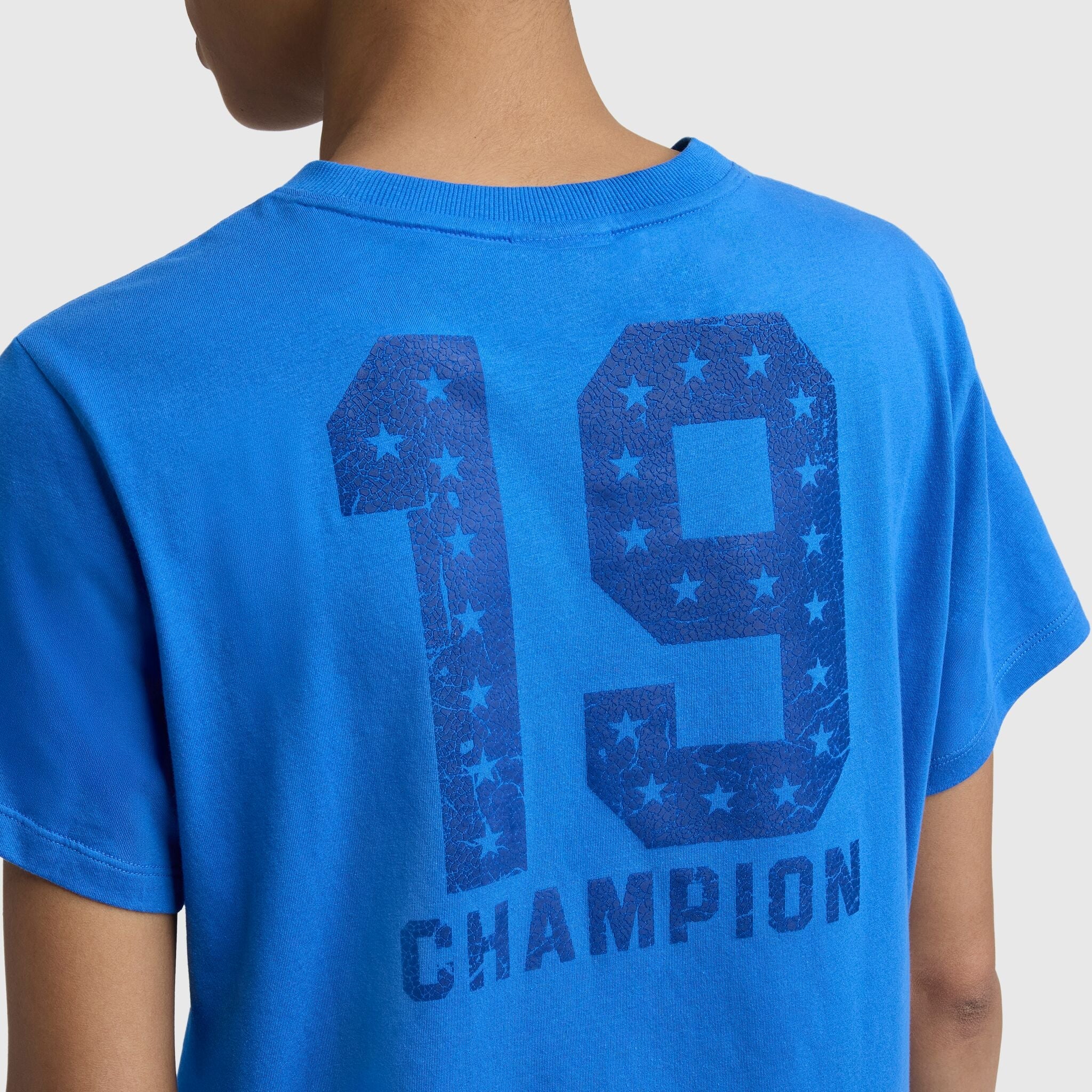 Champion Grid Iron '19 Graphic T-Shirt - Nebulas Blue
