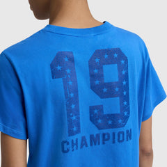 Champion Grid Iron '19 Graphic T-Shirt - Nebulas Blue