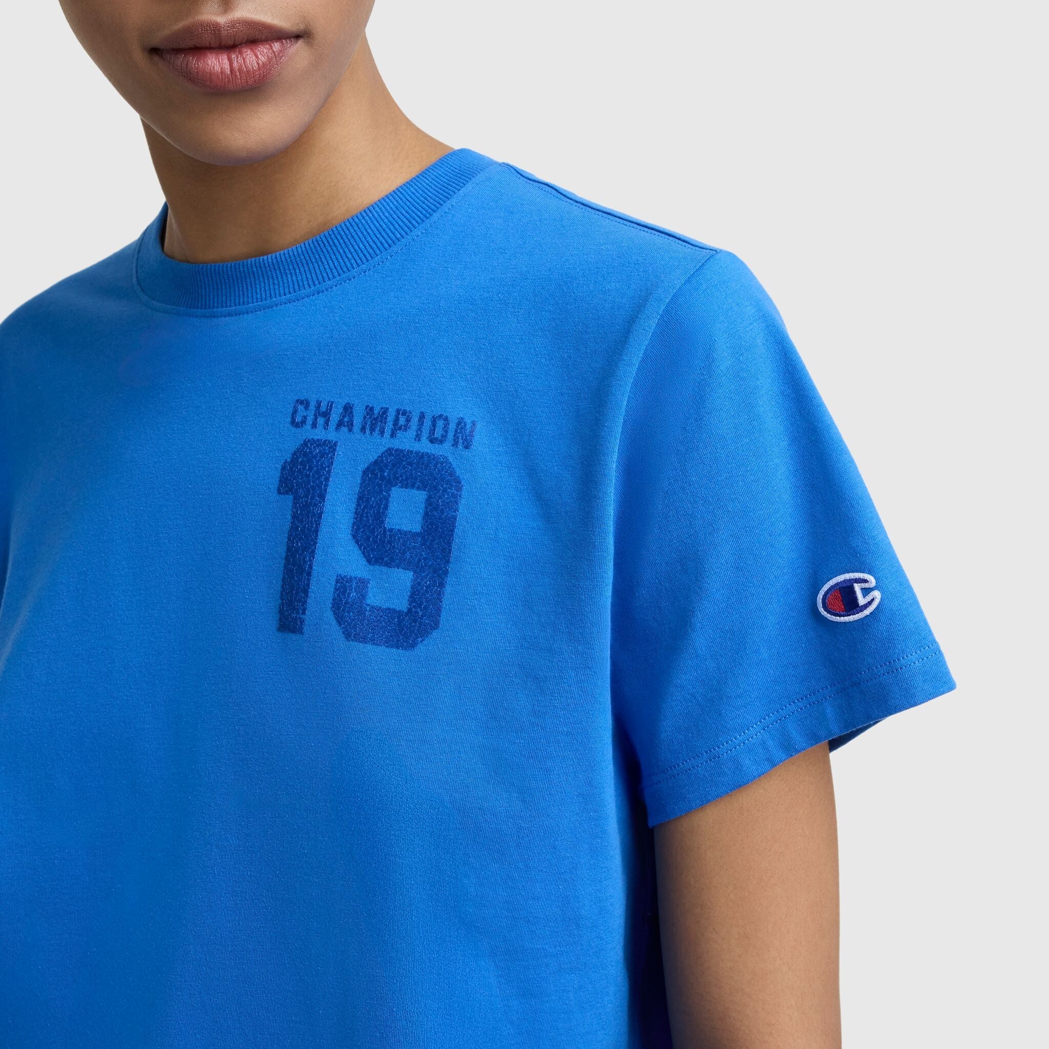 Champion Grid Iron '19 Graphic T-Shirt - Nebulas Blue