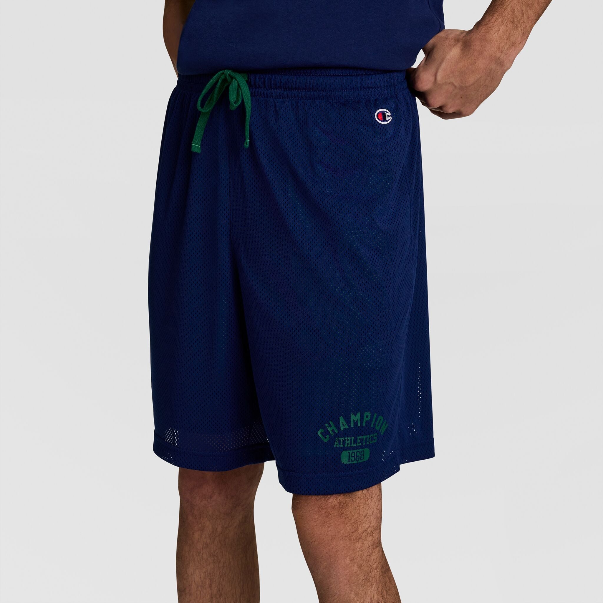 Champion 9" Gridiron Double Layer Short - Verdant Green