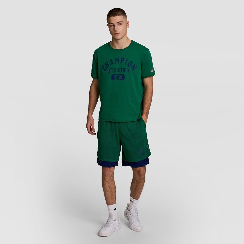 Champion 9" Gridiron Double Layer Short - Verdant Green