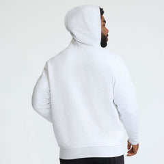 Champion Powerblend Full-Zip Hoodie - Big & Tall - Platinum Silver Heather