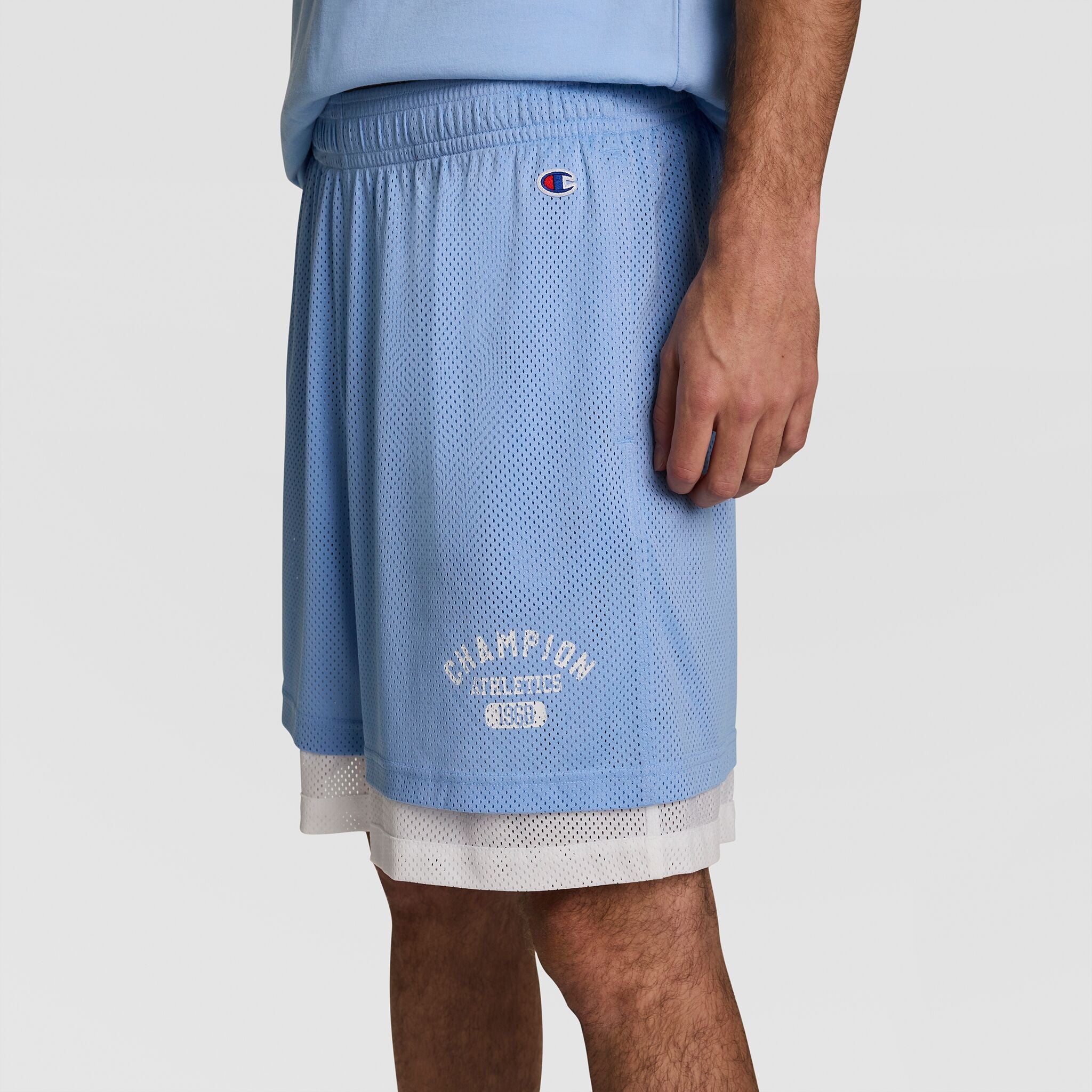 Champion 9" Gridiron Double Layer Short - Placid Blue
