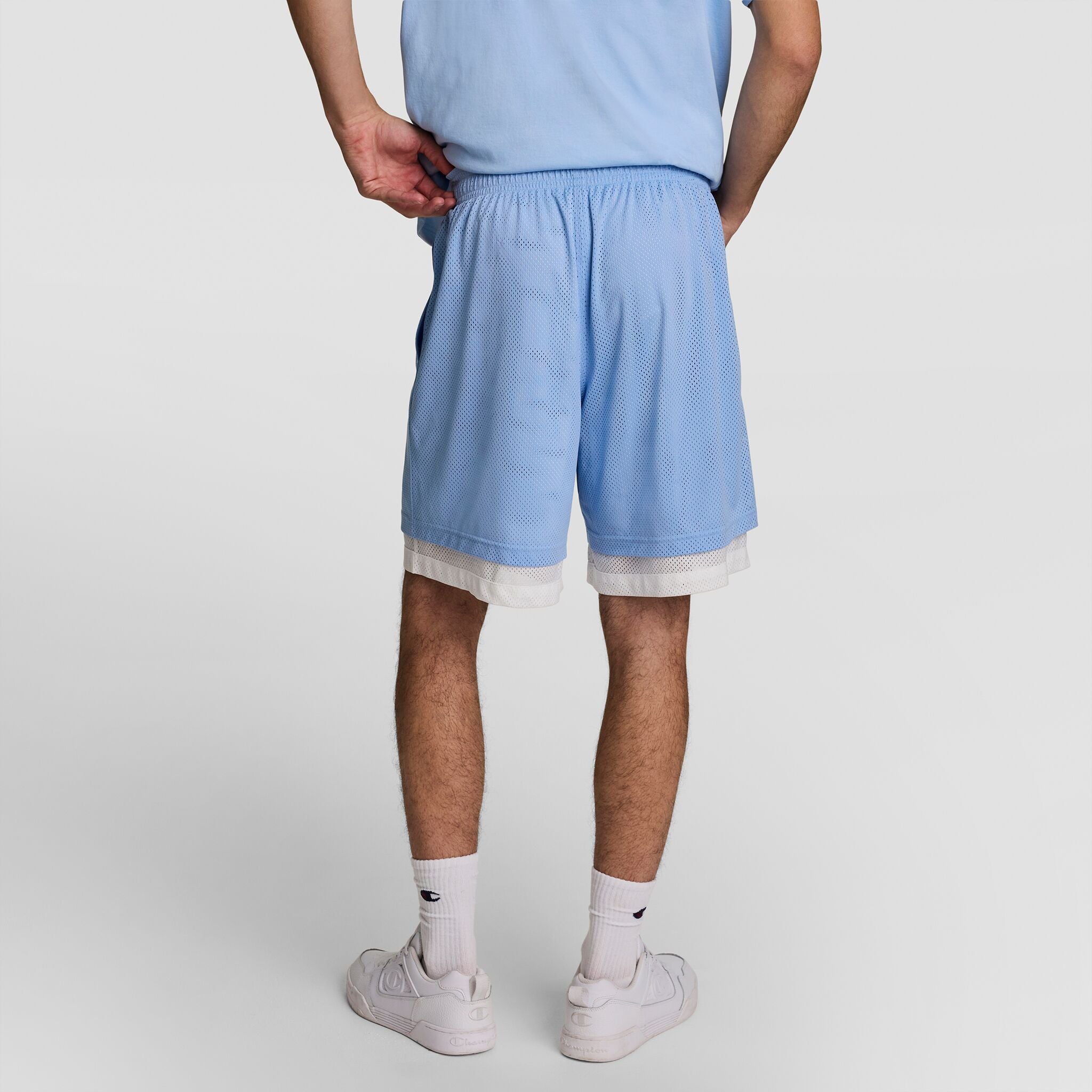 Champion 9" Gridiron Double Layer Short - Placid Blue