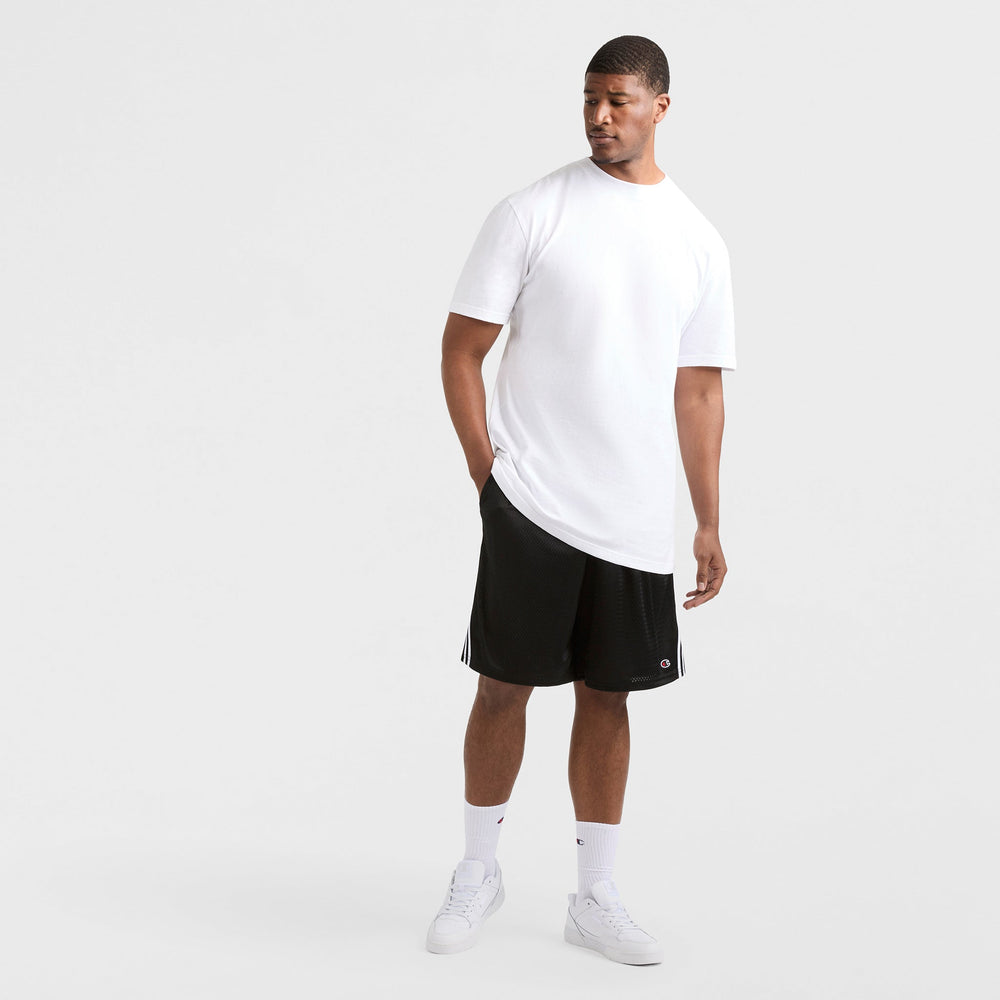 Champion 10" Lacrosse Mesh Shorts - Big & Tall - Black