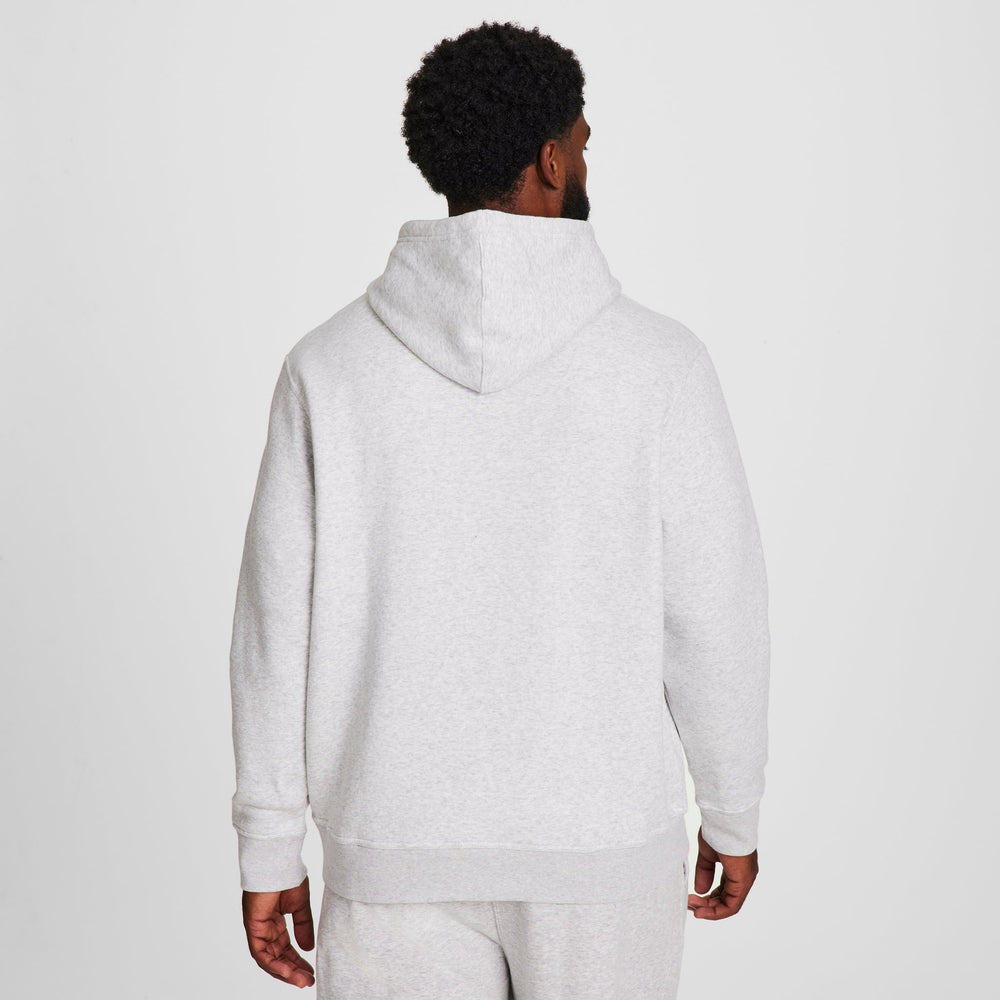 Champion Powerblend Hoodie - Big & Tall - Platinum Silver Heather