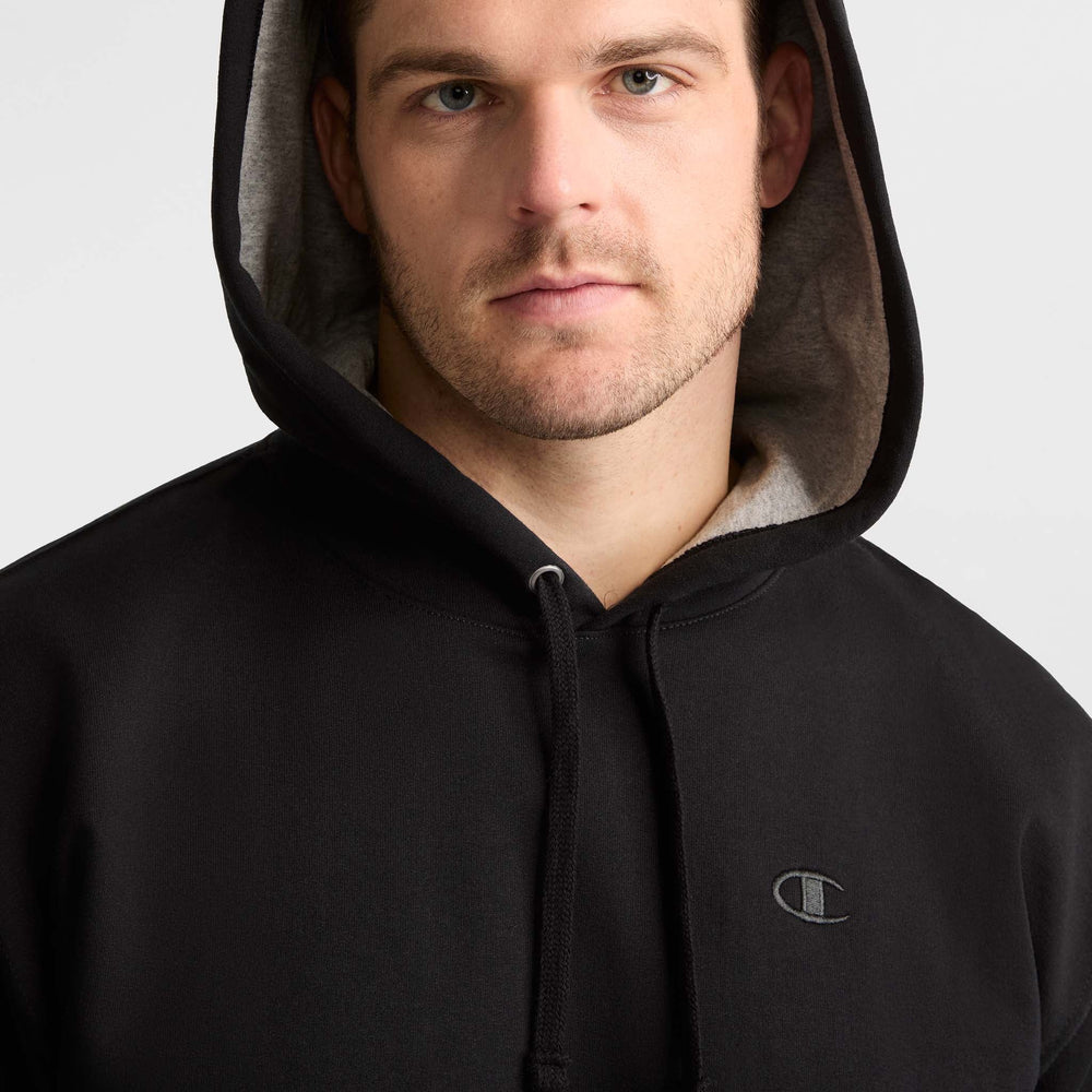 Champion Powerblend Hoodie - Big & Tall - Black