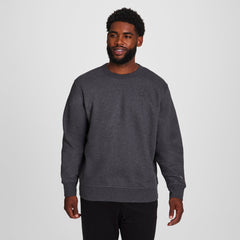 Champion Powerblend Crewneck Sweatshirt - Big & Tall - Granite Heather