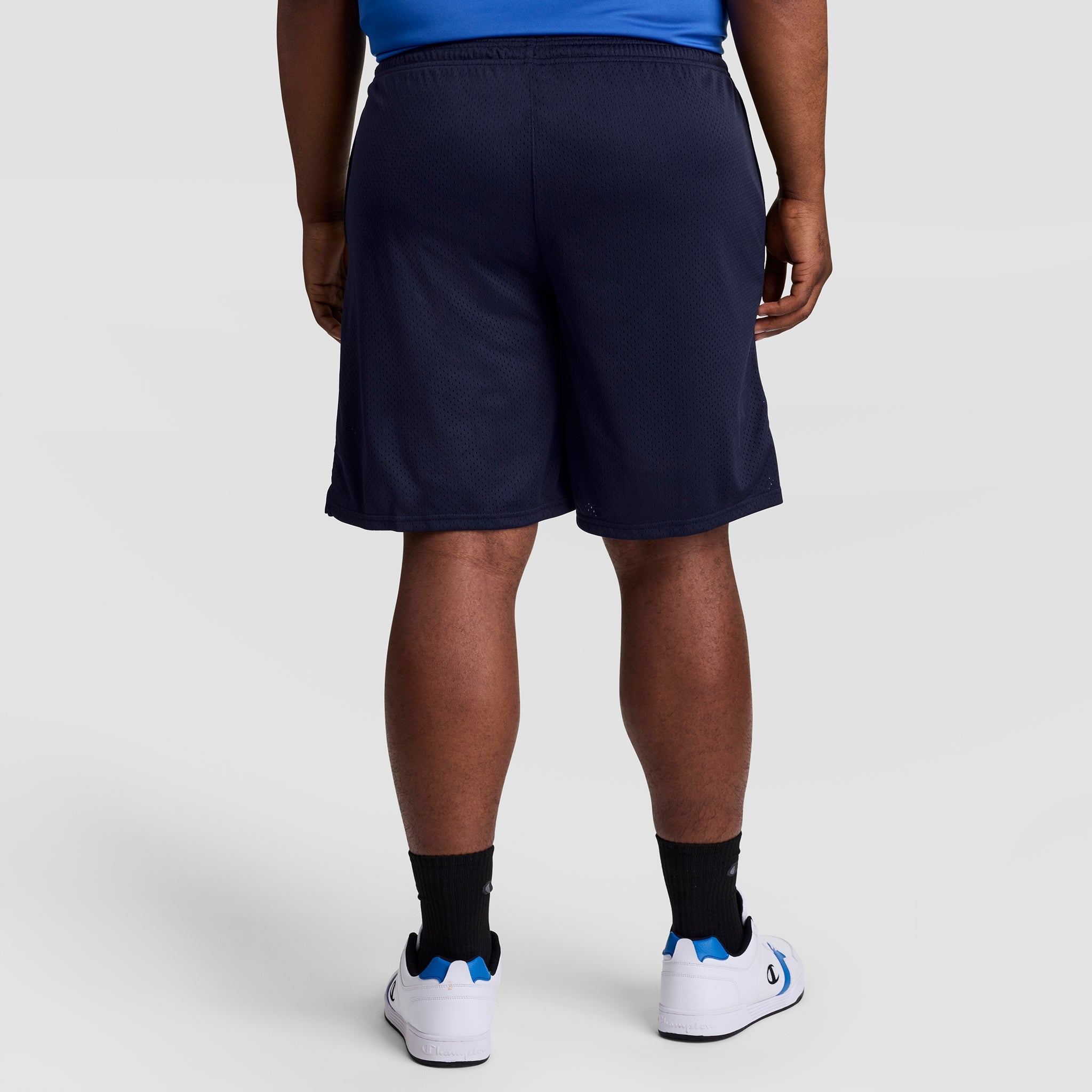 Champion Classic Mesh Gym Shorts - Big & Tall - Navy