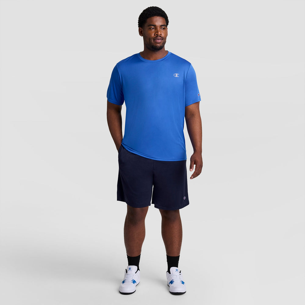Champion Classic Mesh Gym Shorts - Big & Tall - Navy