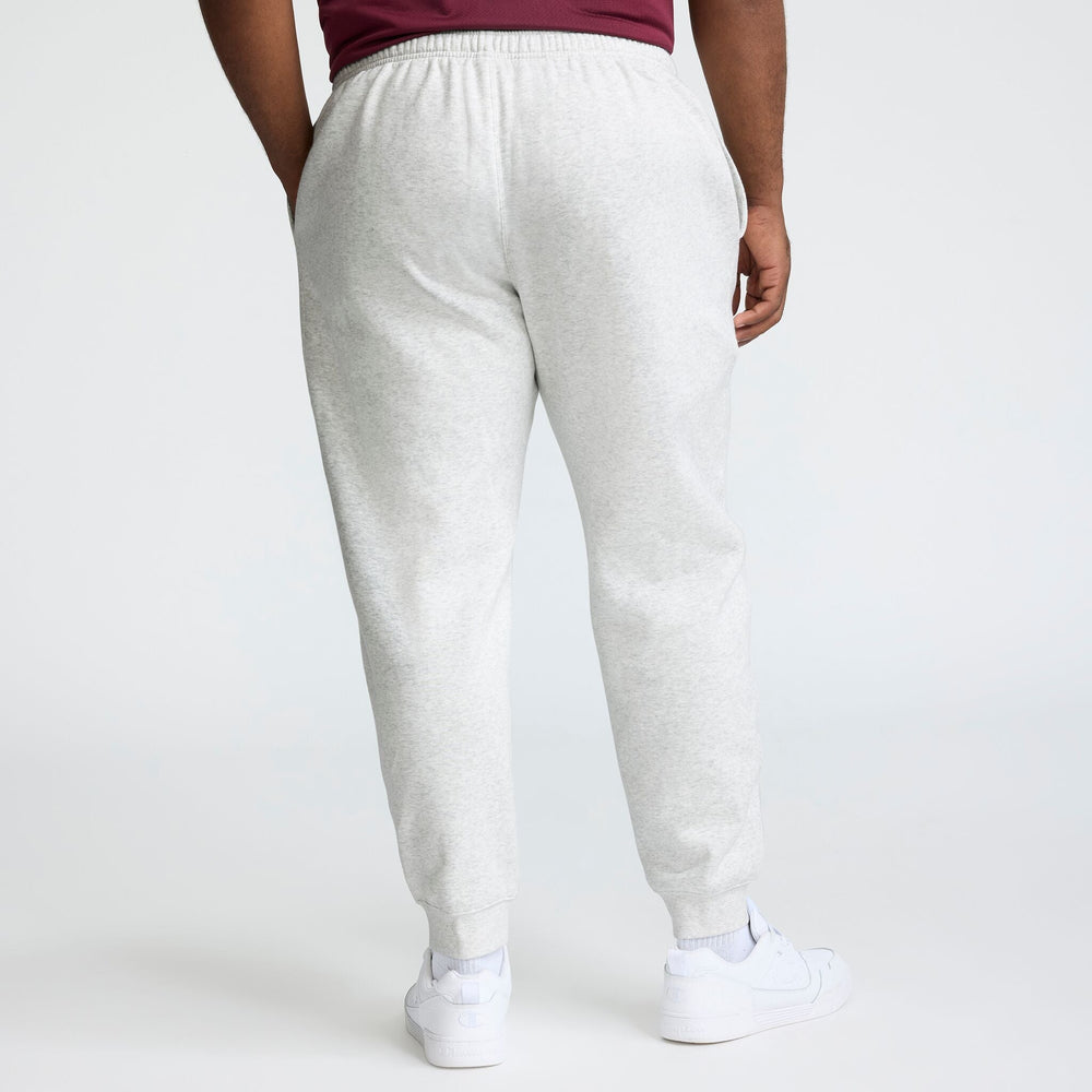Champion Powerblend Joggers - Big & Tall - Platinum Silver Heather