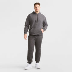Champion Powerblend Hoodie - Big & Tall - Granite Heather