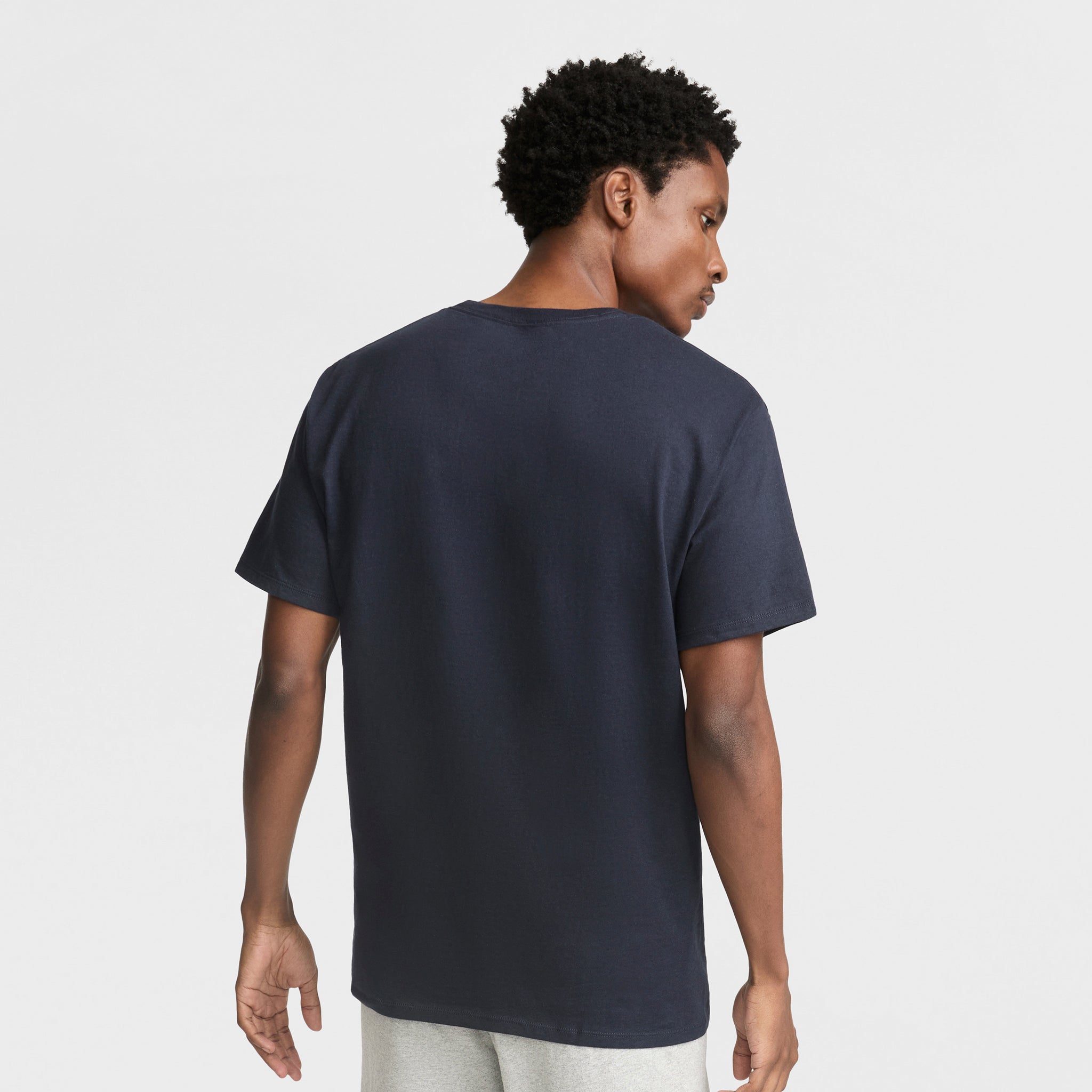 Champion Classic Graphic T-Shirt, Script Logo - Deep Navy