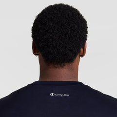 Champion Sport T-Shirt, Reflective C Logo - Big & Tall - Deep Navy