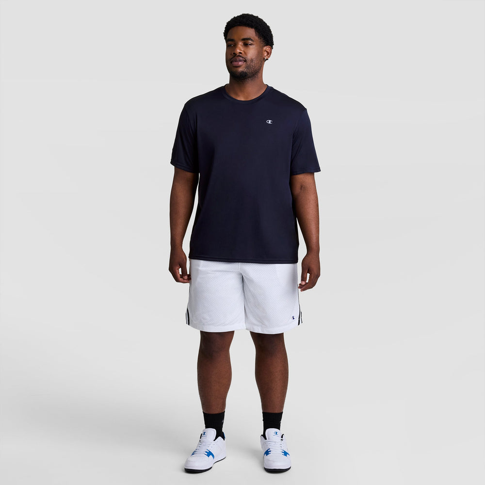 Champion Sport T-Shirt, Reflective C Logo - Big & Tall - Deep Navy