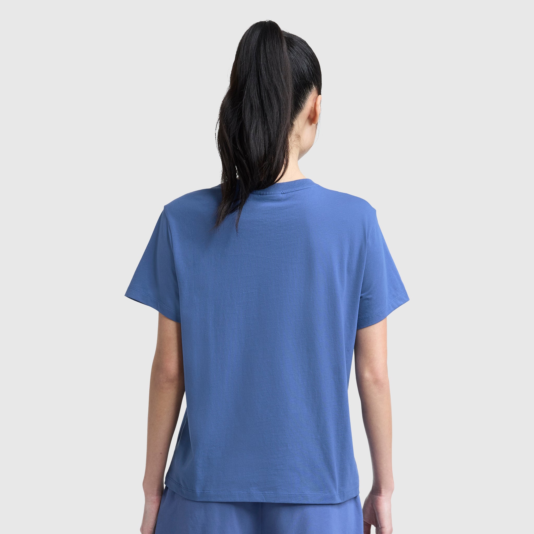 Champion Classic T-Shirt, Script Logo - Coastal Fjord