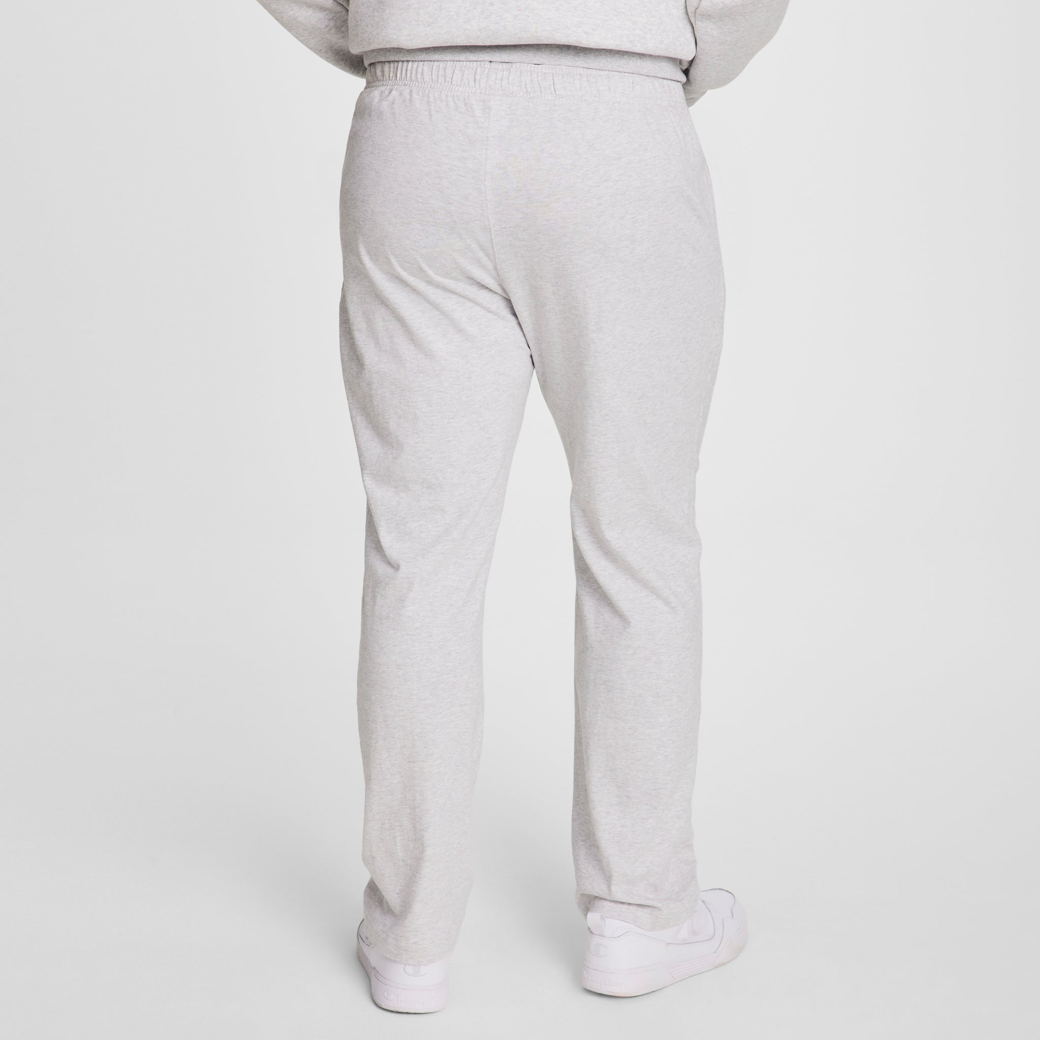 Champion Lightweight Lounge Pants, Open Hem - Big & Tall - Platinum Silver Heather