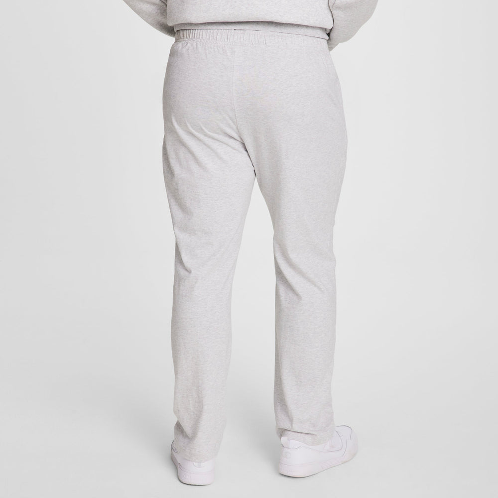 Champion Lightweight Lounge Pants, Open Hem - Big & Tall - Platinum Silver Heather