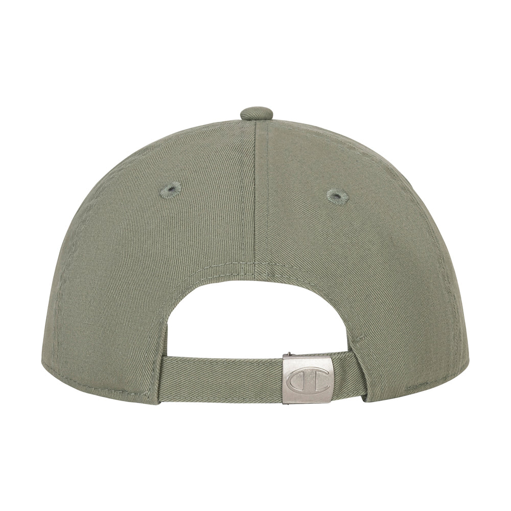 Champion Script Embroidery Adjustable Cap - Ecology Green