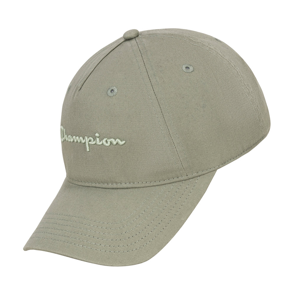 Champion Script Embroidery Adjustable Cap - Ecology Green