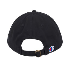 Champion Split Script Dad Adjustable Cap - Black