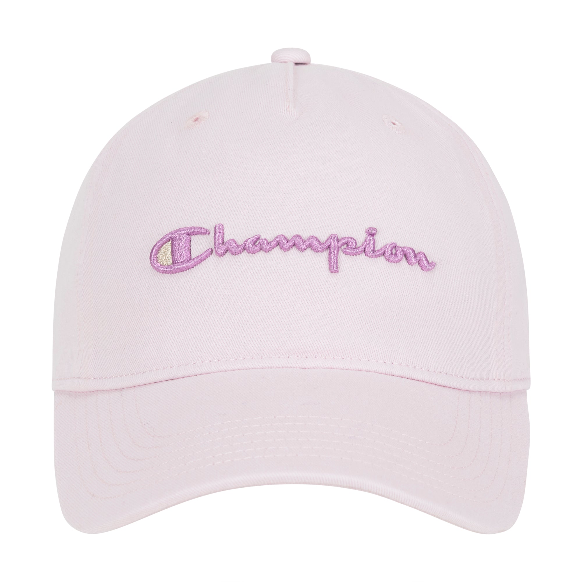 Champion Script Embroidery Adjustable Cap - Ballerina Pink