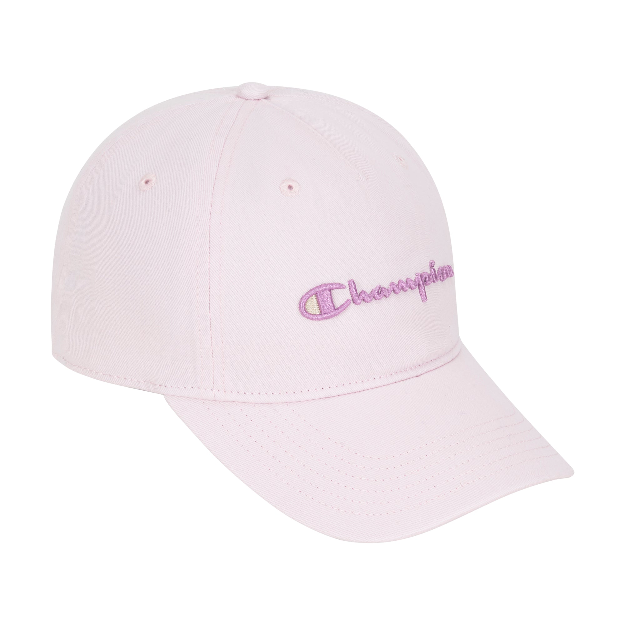 Champion Script Embroidery Adjustable Cap - Ballerina Pink