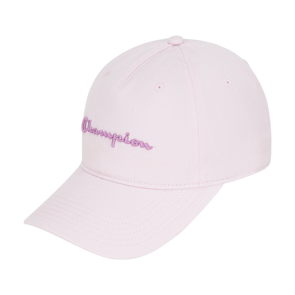 Champion Script Embroidery Adjustable Cap - Ballerina Pink