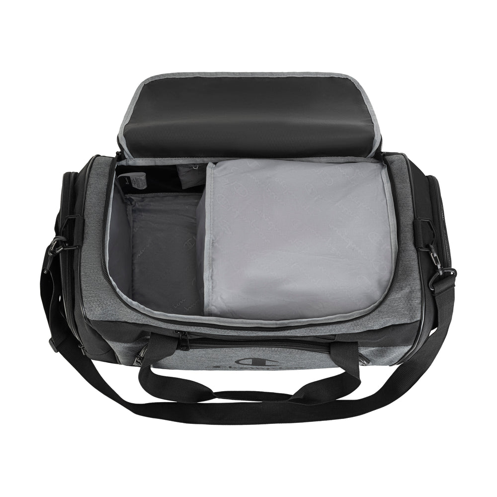 Champion Arena Duffel Bag - Grey\/Black